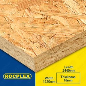 18mm OSB (Oriented strand board) OSB1 , OSB2, OSB3, OSB4